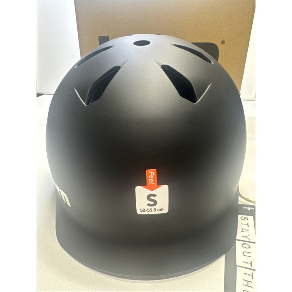 Bern Watts Bike Skate Helmet Matte Black Size Small 52–55.5cm New